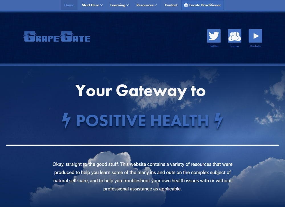 GrapeGate – A Holistic Health Education Site