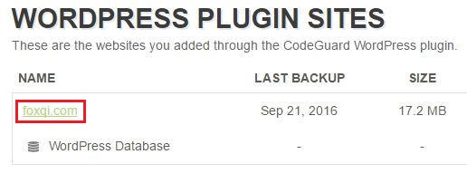 Highlighting foxqi.com link