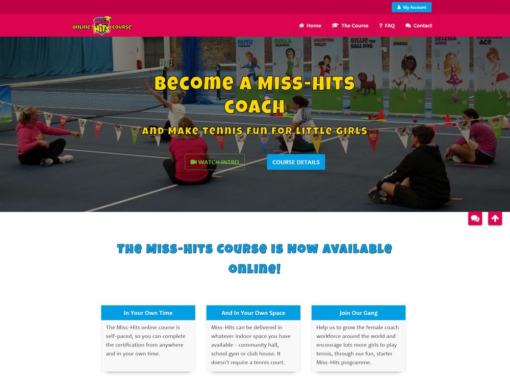 Miss-Hits Club – The Online Tennis Coach Course